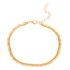 Alloy Heart Shape Beads Chain Foot Accessories For Women Simple Style