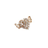 Alloy Heart Shape Electroplated Women's Brooch Clothing Accessories