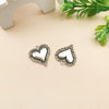 Alloy Heart Shape Retro Ancient Style Beaded Pendant Jewelry Accessories Necklace Bracelet Electroplated