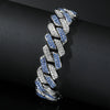 Alloy Hip Hop Diamond Geometric Men's Bracelet