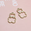 Alloy Hip Hop Style Beauty Girl Warrior Skull Teddy Bear Pendant Jewelry Earrings Necklace Accessories Silver Plated Gold Plated Handmade