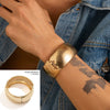 Alloy Hiphop Fashion Glitter Irregular Men's Bracelet With Electroplating