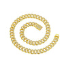 Alloy Hiphop Geometric Diamond Men's Cuban Chain Necklace