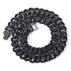 Alloy Hiphop Men's Cuban Chain Diamond Necklace