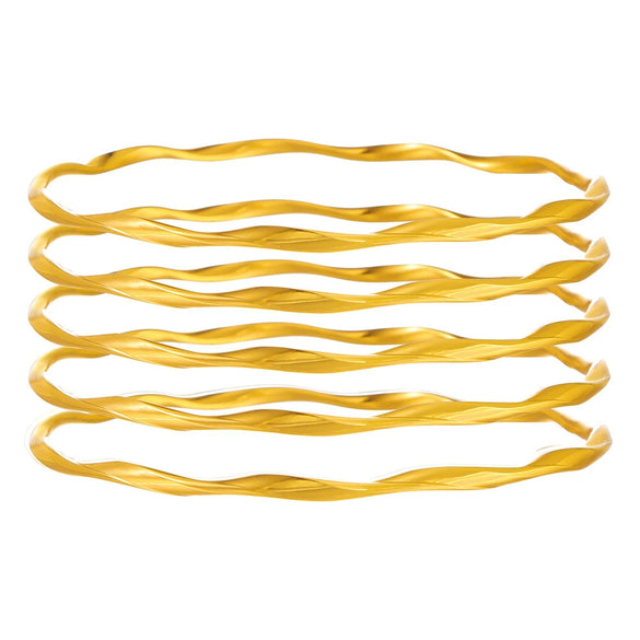 Alloy Hiphop Punk Fist Open Bracelet With Electroplating And Geometric Style