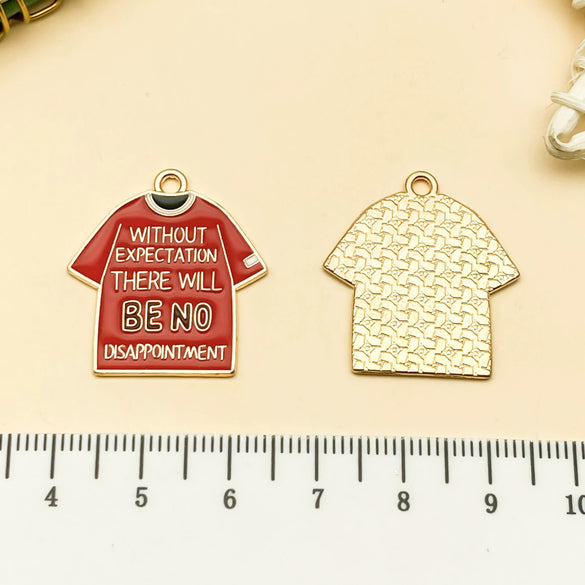 Alloy Hiphop Style Dripping Oil Totem Pendant Key Chain Bag Accessories
