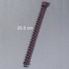 Alloy Hiphop Style Geometric Diamond Cuban Chain Bracelet For Men