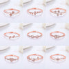 Alloy Hollow Love Geometric Electroplated Bracelet Fashion Temperament Watch Accessories