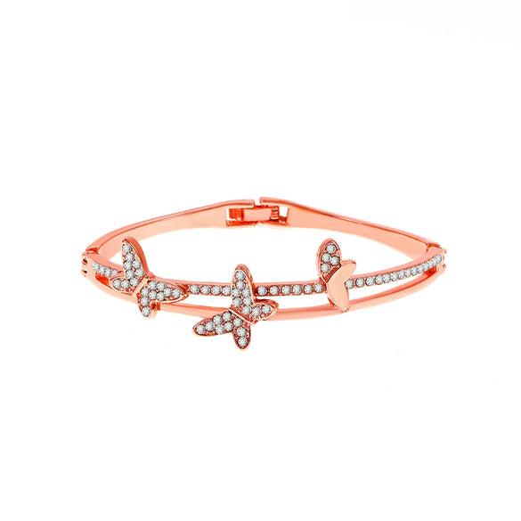 Alloy Hollow Love Geometric Electroplated Bracelet Fashion Temperament Watch Accessories