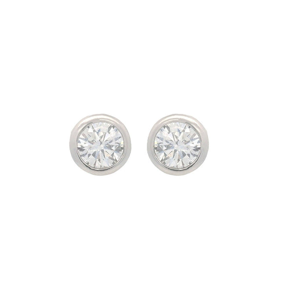 Alloy Inlaid Zircon Geometric Electroplated Simple Women's Earrings