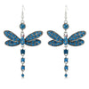 Alloy Insect Pattern Retro Tassel Women's Long Earrings
