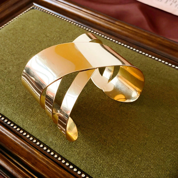 Alloy Irregular Geometric Electroplated Bracelets For Women Stylish Cool Jewelry