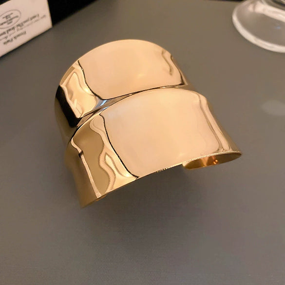 Alloy Irregular Geometric Electroplated Bracelets For Women Stylish Cool Jewelry
