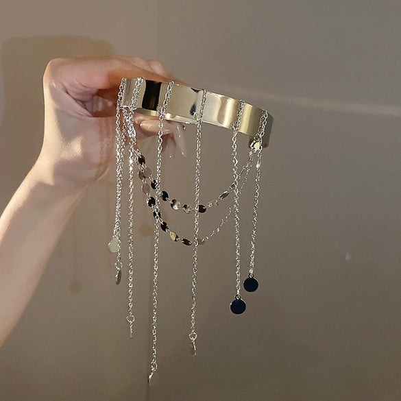 Alloy Irregular Geometric Electroplated Bracelets For Women Stylish Cool Jewelry