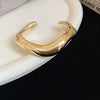 Alloy Irregular Geometric Electroplated Bracelets For Women Stylish Cool Jewelry