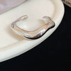 Alloy Irregular Geometric Electroplated Bracelets For Women Stylish Cool Jewelry
