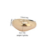 Alloy Irregular Hair Ring Retro Distinctive With Electroplating Treatment