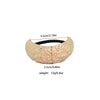 Alloy Irregular Hair Ring Retro Distinctive With Electroplating Treatment