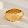 Alloy Irregular Minimalist Electroplated Bracelet