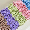 Alloy Irregular Shaped Beads Jenga Building Blocks Style Diy Handmade Baked Paint Bracelet Necklace Mobile Phone Chain Accessories