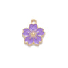 Alloy Jewelry Accessories Dripping Oil Totem Cherry Blossom Pendant For Necklace Bracelet Mobile Phone