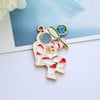 Alloy Jewelry Accessories Material With Starry Sky Astronaut Design And Electroplating Process
