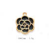 Alloy Jewelry Accessories Minimalist Small Flower Dripping Oil Earrings Bracelet Pendant