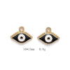 Alloy Jewelry Accessories Minimalist Small Flower Dripping Oil Earrings Bracelet Pendant