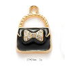 Alloy Jewelry Accessories Minimalist Small Flower Dripping Oil Earrings Bracelet Pendant