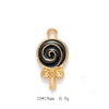 Alloy Jewelry Accessories Minimalist Small Flower Dripping Oil Earrings Bracelet Pendant