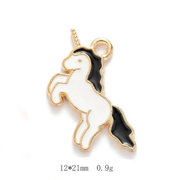 Alloy Jewelry Accessories Minimalist Small Flower Dripping Oil Earrings Bracelet Pendant