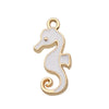 Alloy Jewelry Accessories Moon Leaf Pendant With Dripping Oil Technique And Return Pattern Fruit Food Style