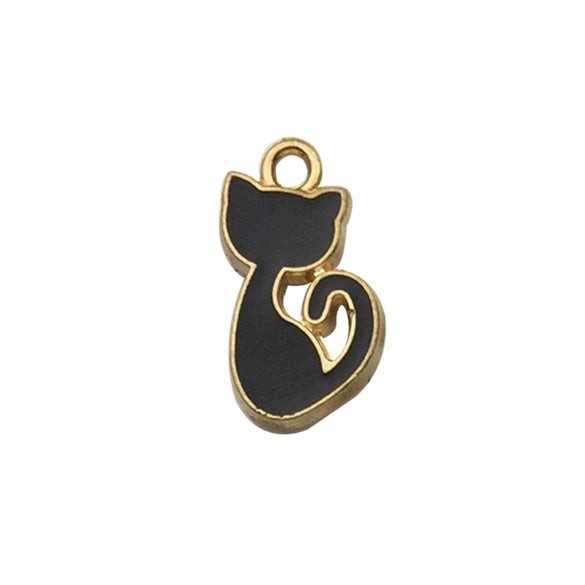 Alloy Jewelry Accessories Moon Leaf Pendant With Dripping Oil Technique And Return Pattern Fruit Food Style