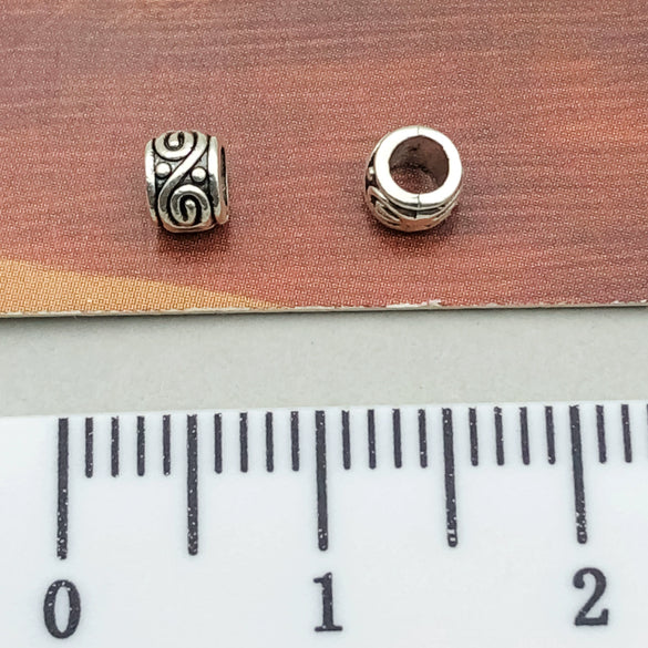 Alloy Jewelry Accessories Pendant Straight Tube Electroplated Handmade Material For Diy Bracelet