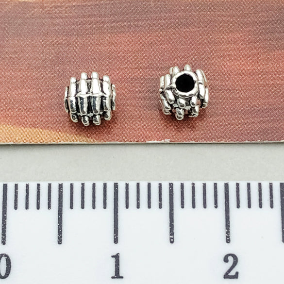 Alloy Jewelry Accessories Pendant Straight Tube Electroplated Handmade Material For Diy Bracelet