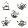 Alloy Jewelry Accessories Retro Stereo Teapot Electroplating For Diy