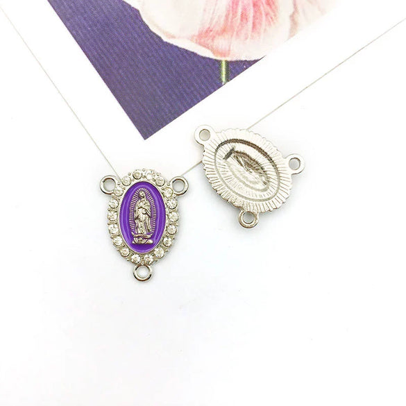 Alloy Jewelry Dripping Oil Small Pendant Accessories For Diy Bracelet Earrings