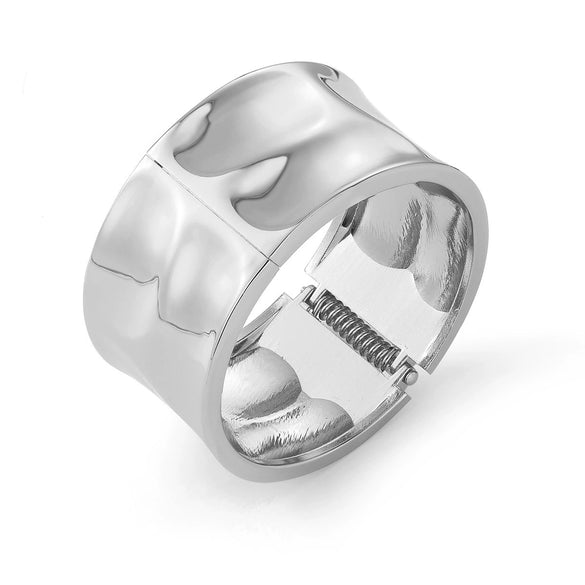 Alloy Jewelry Fashion Irregular Bracelet Geometric Style With Letters Numbers Text Electroplated For Women And Unisex