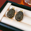 Alloy Jewelry Set For Women With Diamond Love Water Drops And Bells Pattern Medieval Vintage Style