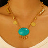 Alloy Jewelry Set With Geometric Style Electroplated Stars Sun Moon Clouds Universe Pattern For Women