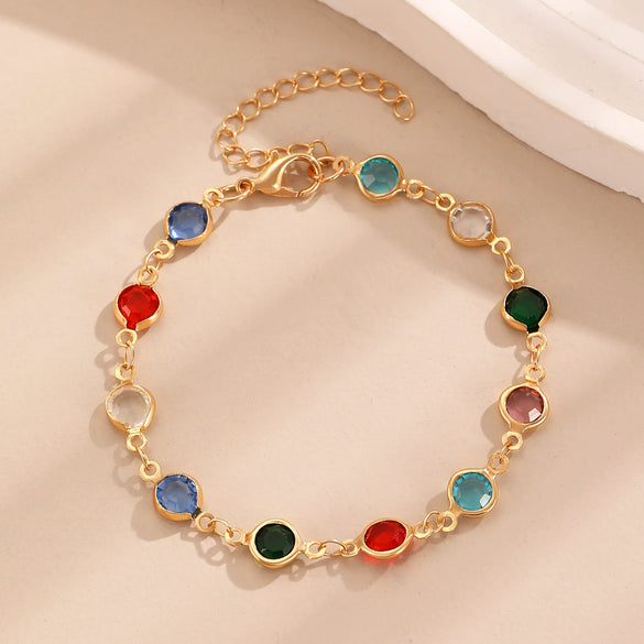 Alloy Jewelry Set With Heart Water Drop Bell Pattern Electroplated For Women Including Necklace Bracelet Earrings