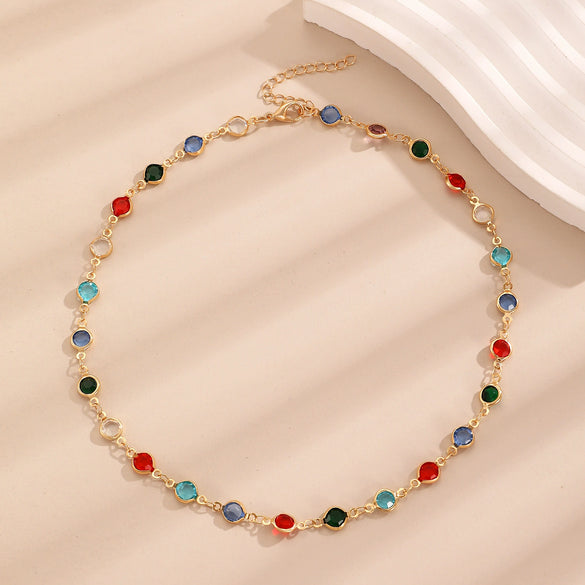 Alloy Jewelry Set With Heart Water Drop Bell Pattern Electroplated For Women Including Necklace Bracelet Earrings