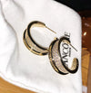 Alloy Jewelry Simple Microinlaid Zircon Star Design Women's Earrings