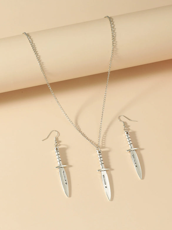 Alloy Jewelry Three Piece Set With Butterfly Dragonfly Insect Pattern Electroplated For Women