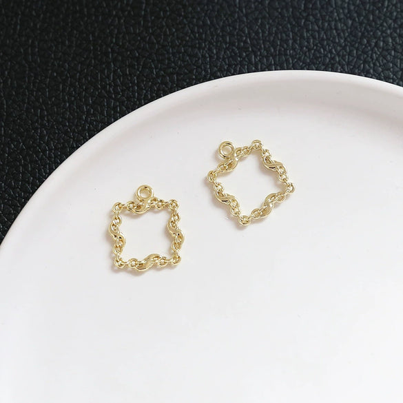 Alloy Jewelry With Heart Shape And K Gold Style Silver Plated And Gold Plated For Pendant Necklace Bracelet And Earring