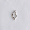 Alloy Joker Irregular Line Double Hole Pendant For Diy Handmade Jewelry Accessories With Electroplating