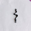 Alloy Joker Irregular Line Double Hole Pendant For Diy Handmade Jewelry Accessories With Electroplating