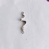 Alloy Joker Irregular Line Double Hole Pendant For Diy Handmade Jewelry Accessories With Electroplating