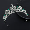 Alloy Kc Gold Electroplated Crystal Women's Crown Hair Accessories For Party