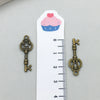 Alloy Key Jewelry Accessories Pendant For Diy Bracelet Necklace Keychain Earrings Electroplated